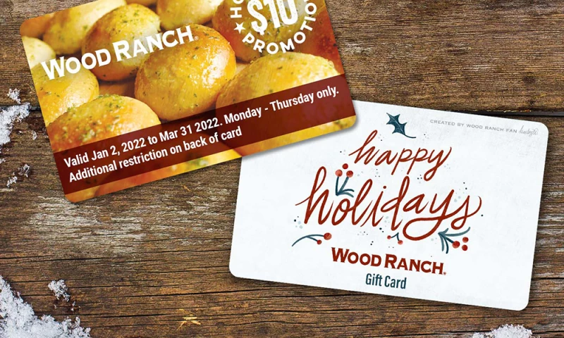 Wood Ranch Restaurant Collateral