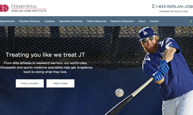 Echo-Factory - Cedars-Sinai Kerlan-Jobe