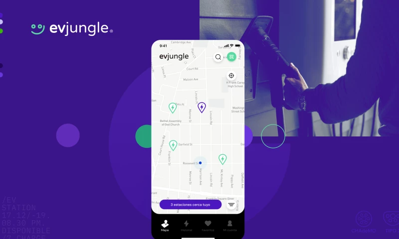 EV JUNGLE - Mobile App