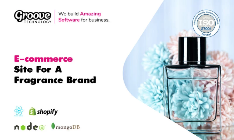 Groove Technology - E-commerce Site For A Fragrance Brand