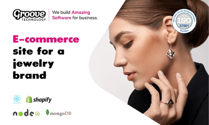 Groove Technology - E-commerce site for a jewelry brand