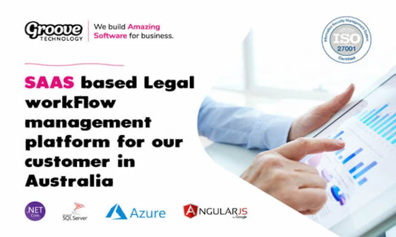 Groove Technology - SAAS based Legal workflow management platform for our customer in Australia