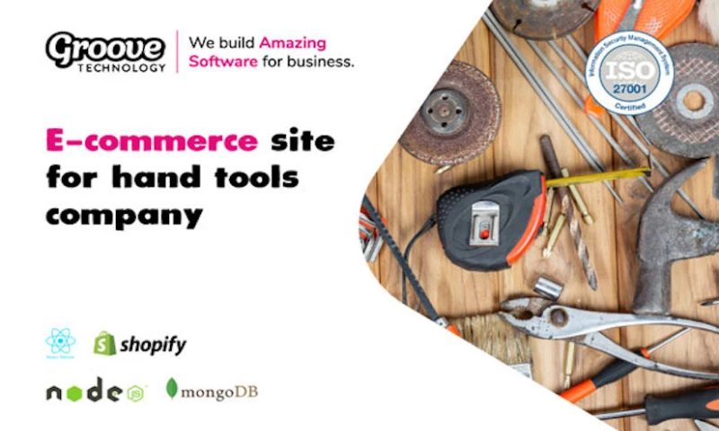 Groove Technology - E-commerce website for hand tools company