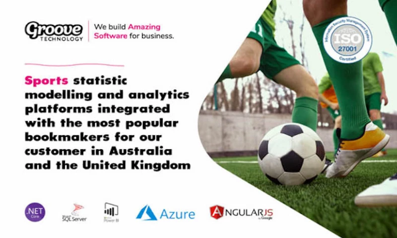 Groove Technology - Sports statistic modelling and analytics platforms integrated with the most popular bookmakers for our customer in Australia and the United Kingdom