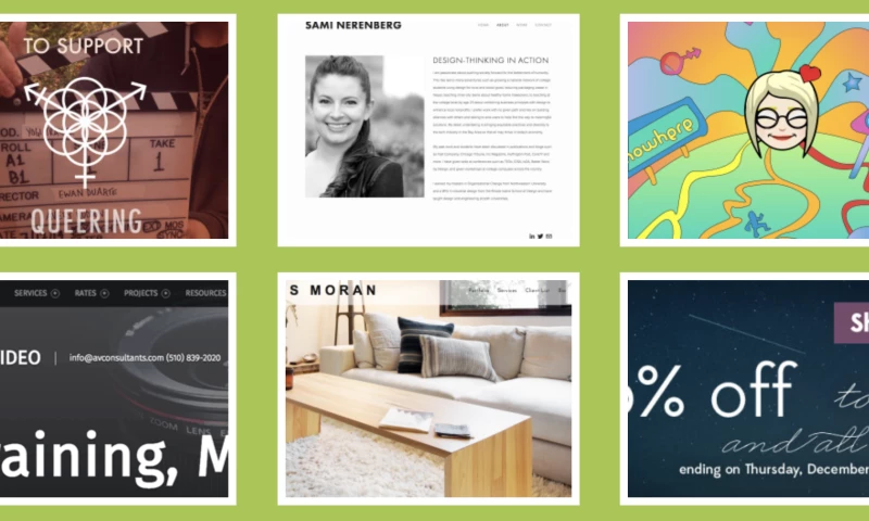 Squarespace Design Examples