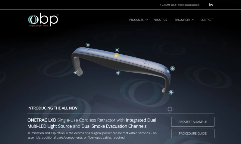 Accomplish Media - obp Surgical 3D Interactive Medical Devices