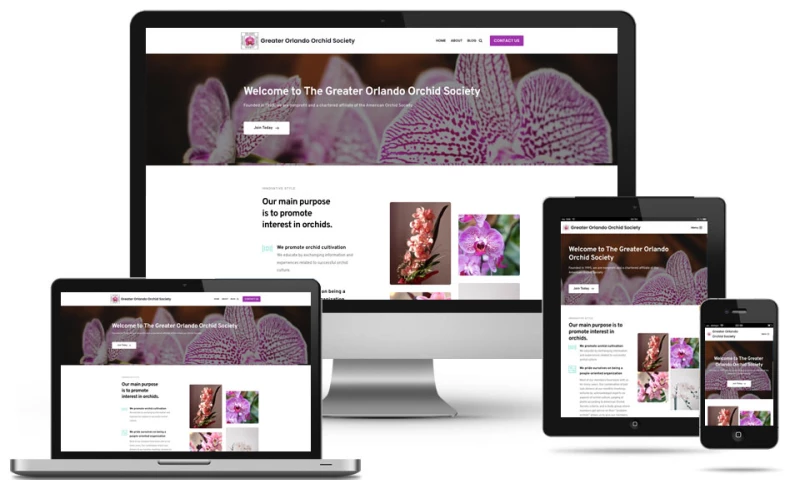 Nick France Design - Greater Orlando Orchid Society