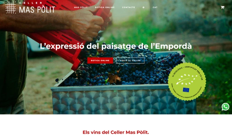 The Webmaster - Celler Mas Pòlit