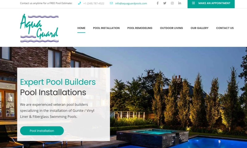 PoolMarketing - Aqua Guard Pools