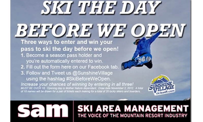 Viral In Nature - BEST USE OF TWITTER: SUNSHINE VILLAGE