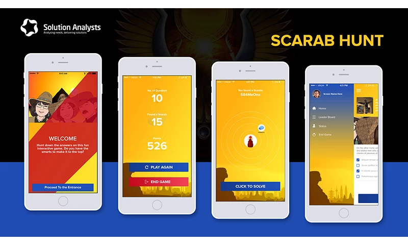 Solution Analysts - Scarab Hunt