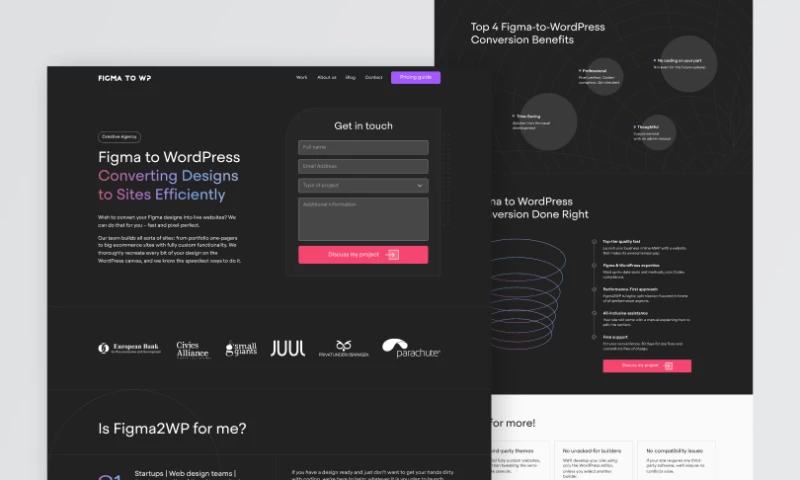 Belov Digital Agency - Figma2WP
