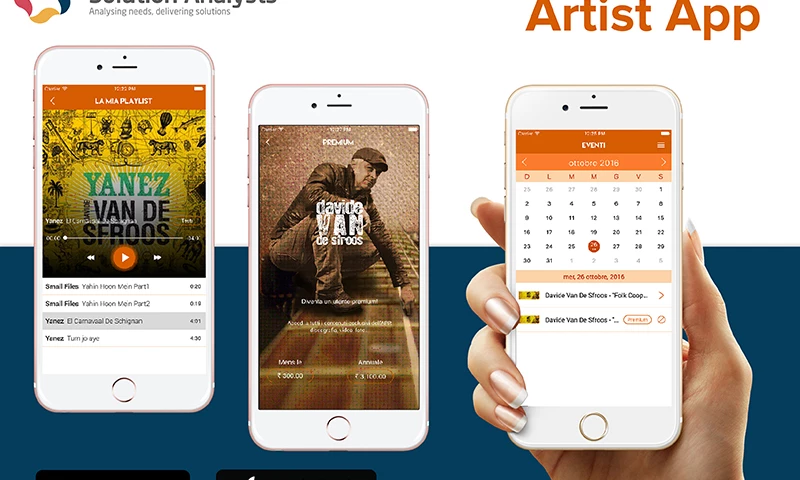 Solution Analysts - Artist App