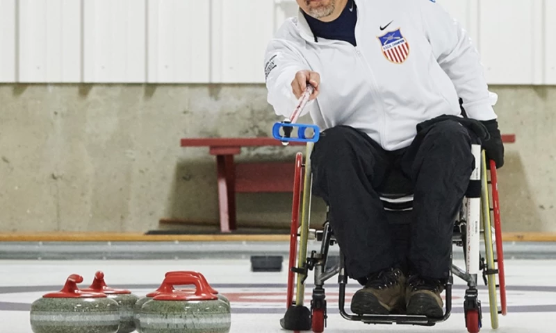 Allen Marketing Communications - Paralympian Wheelchair Curler Steve Emt