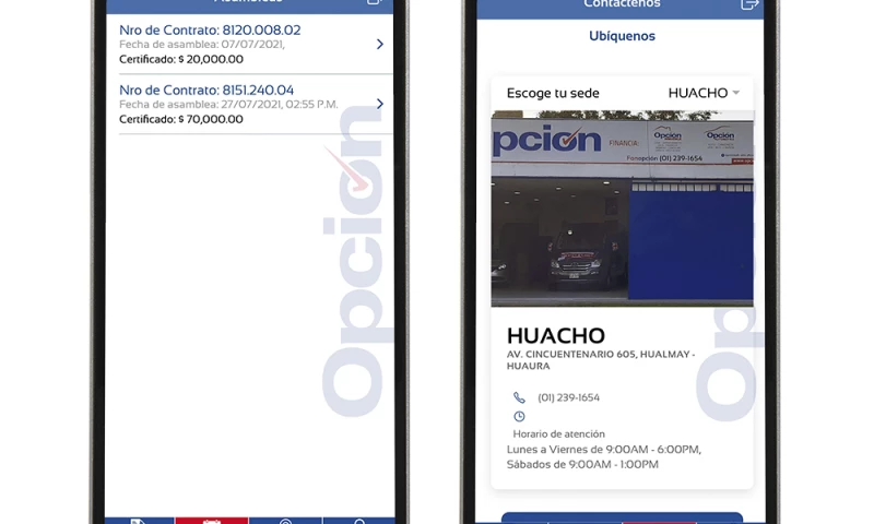 Gmedia - Mobile App Opción