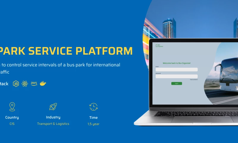 HF-Solution - Bus park service platform