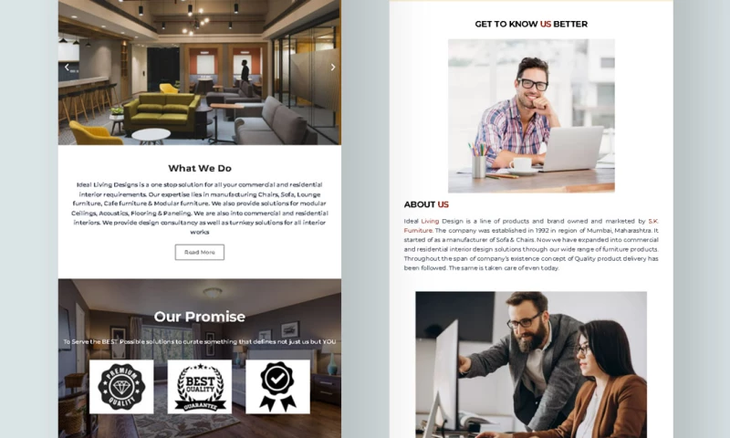 Prateeksha Web Design - Ideallivingdesigns