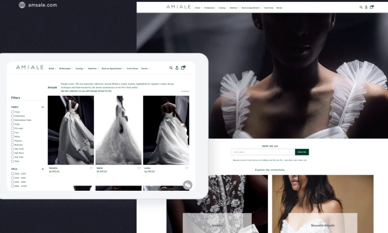 Making Digital Trek for a Luxury Bridal Boutique