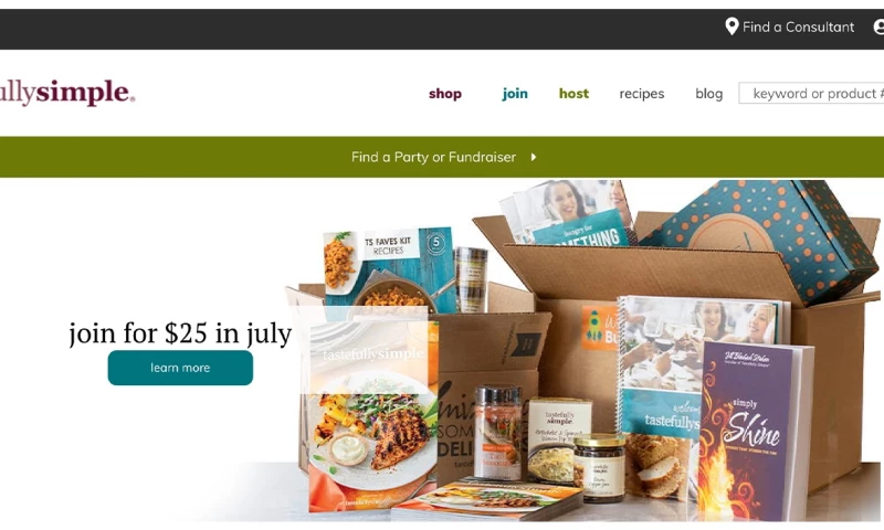 Razoyo - Tastefully Simple Join Store