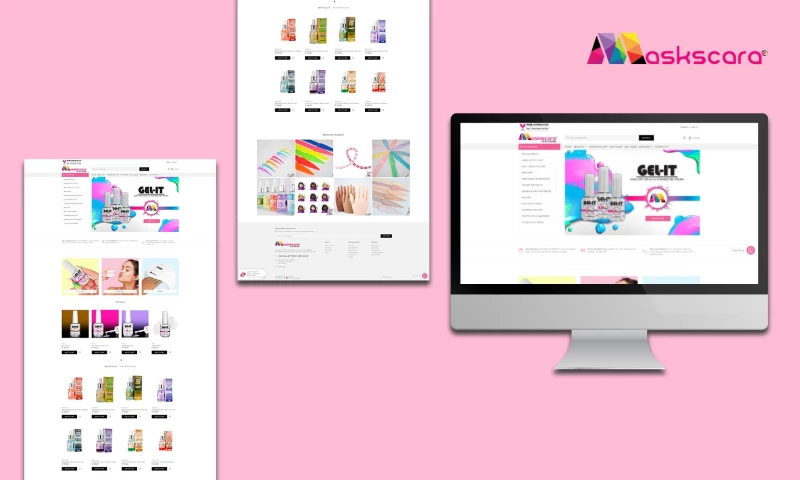 Maskscara eCommerce Site