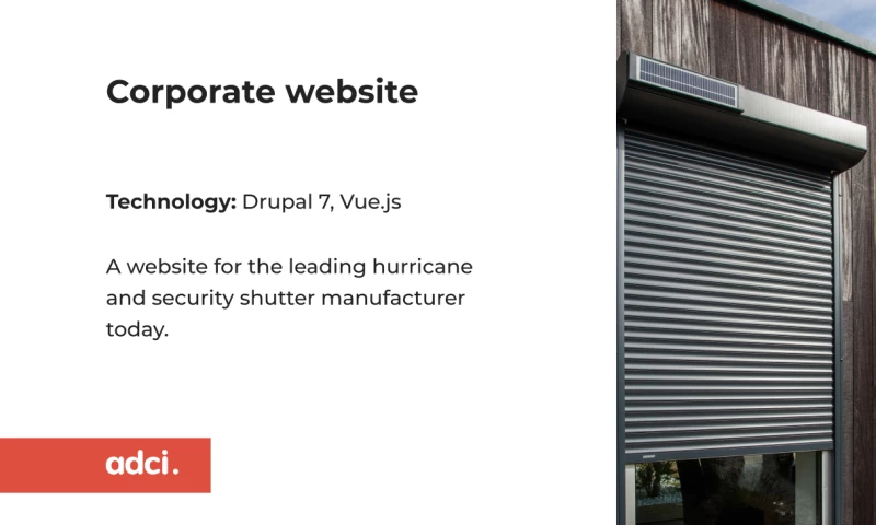 ADCI - Drupal and Vue.js development for Alutech United Inc