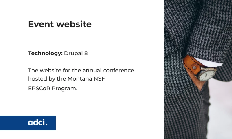 ADCI - Drupal 8 event website