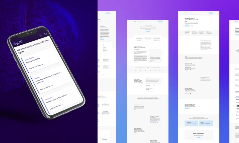 Syniti: Website Redesign
