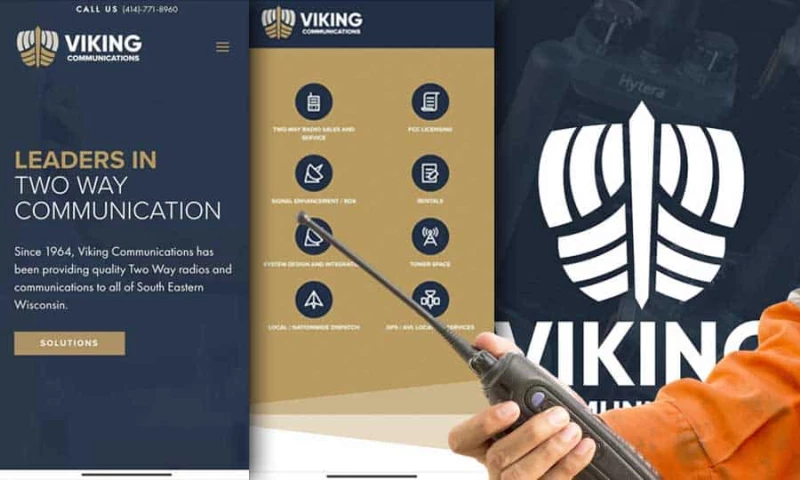 Viking Communications Website