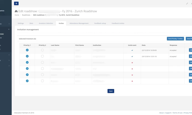 Creative Tim - schedulR Investor Events
