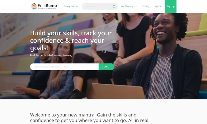 Creative Tim - FactSumo Learning App