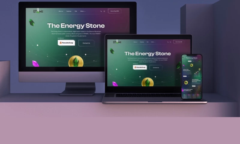 The Energy Stone - Web Design & Development