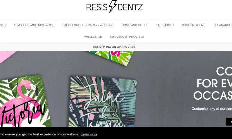 CSSChopper - ResisDentz: eCommerce Development