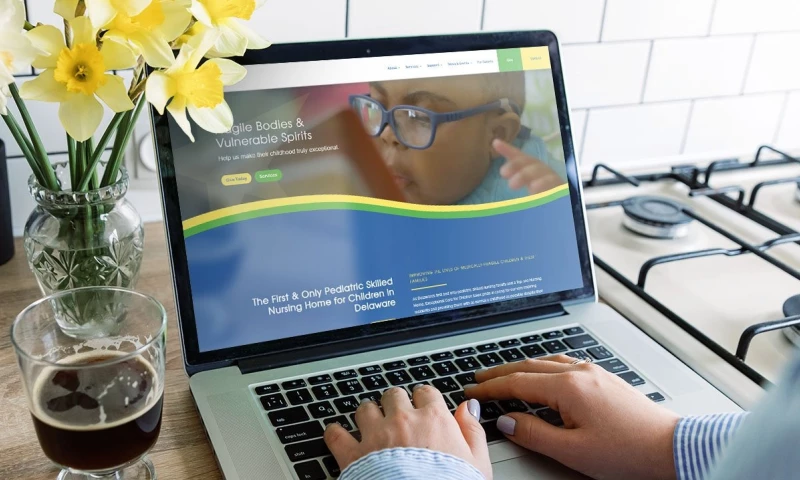 BrandSwan - Exceptional Care for Children Web Design