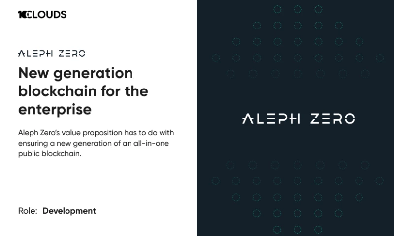 Aleph Zero - New generation blockchain