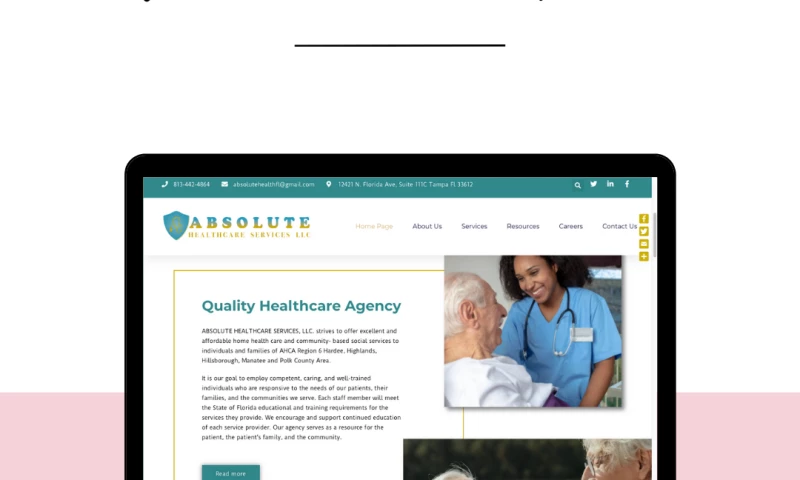 Esslims Digital - Health Care Professional Website Design
