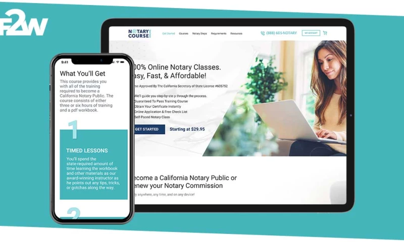 Flow2web - Notary Course Online