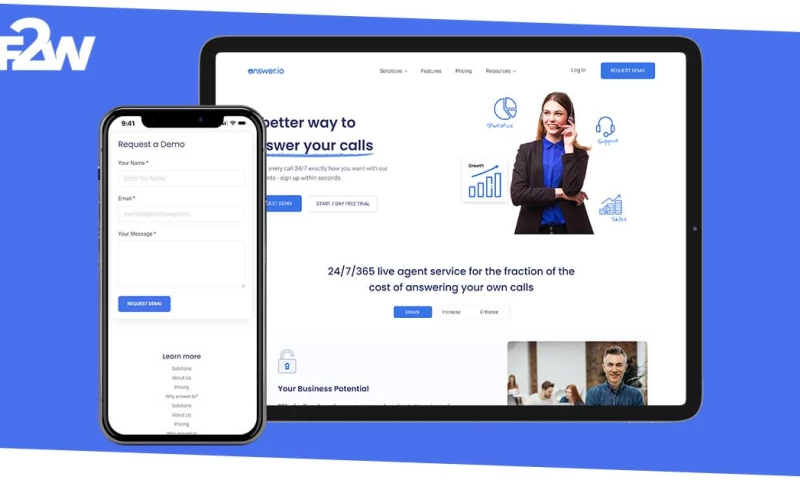 Flow2web - Answer IO