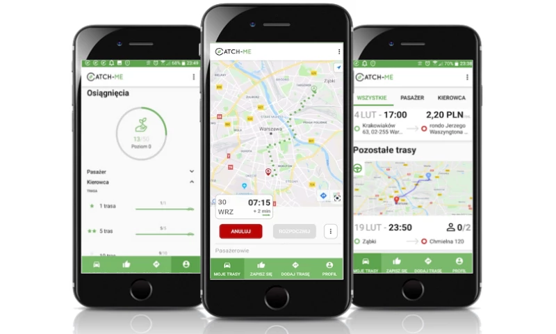 CatchMe - carpooling App