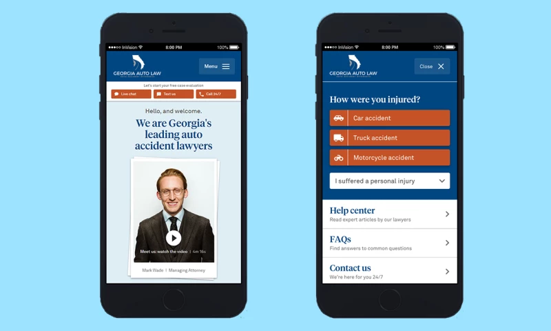 WordPress Lead Capture Website
