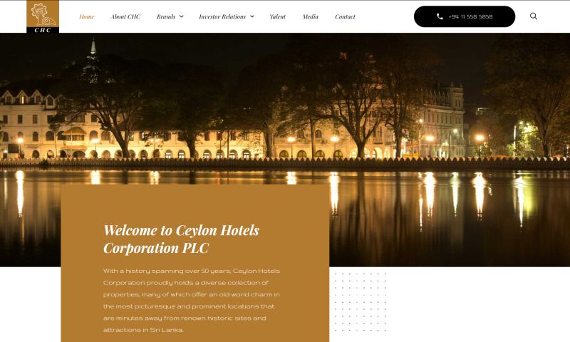 Artrivo - Ceylon Hotels Corporation PLC