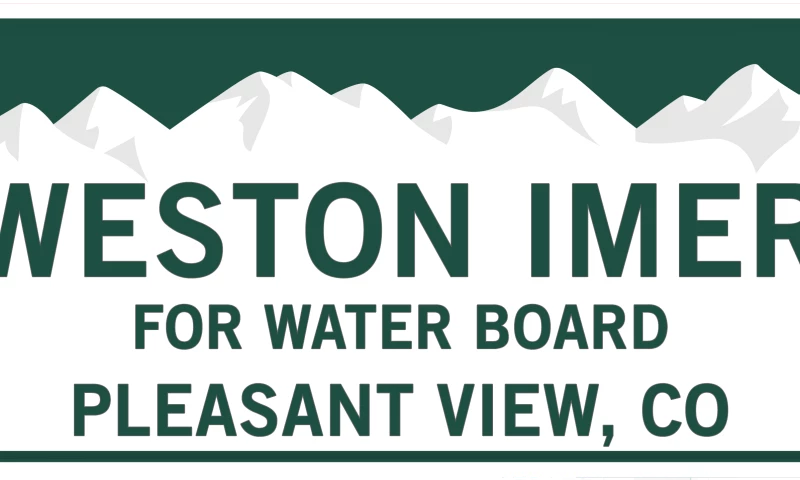 Weston Imer for Water Board