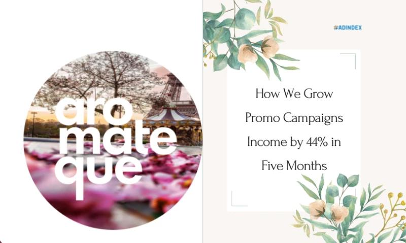 ADINDEX - How We Grow Promo Campaigns Income by 44% in Five Months