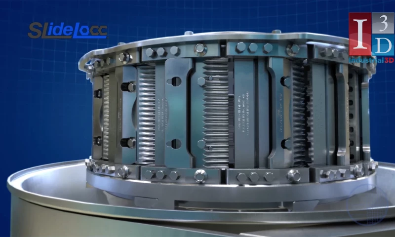 High Capacity Food Slicing & Sanitation Animatoin