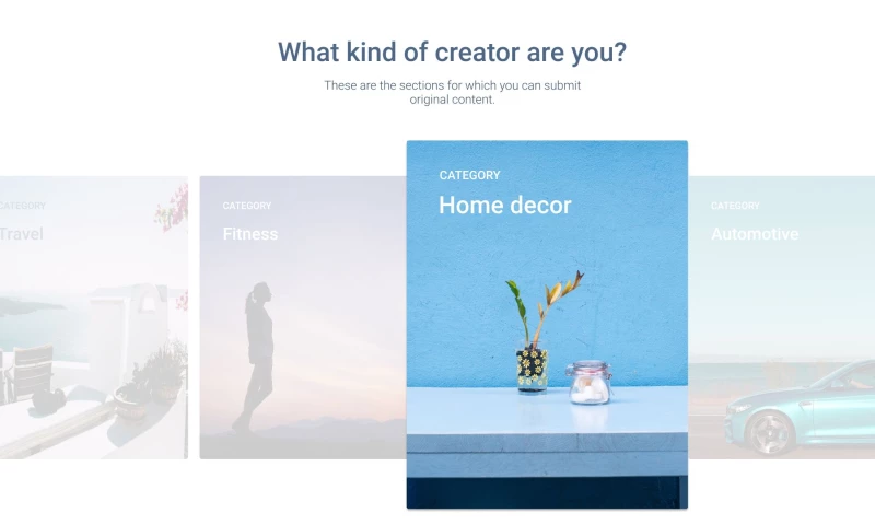 Creative Tim - Veiws for content innovators