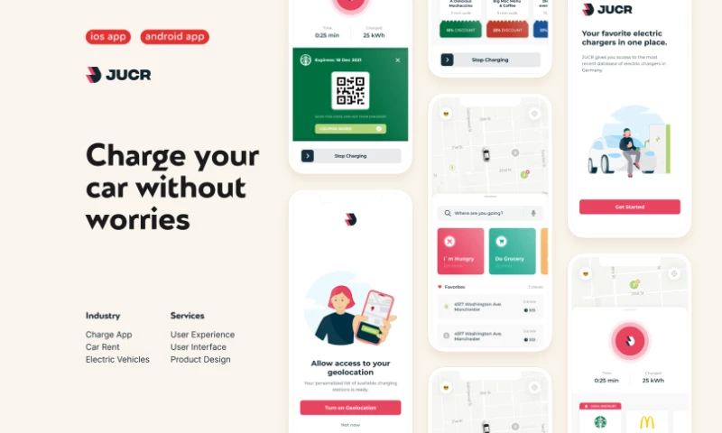 Glow Design Agency - Charge your car without worries