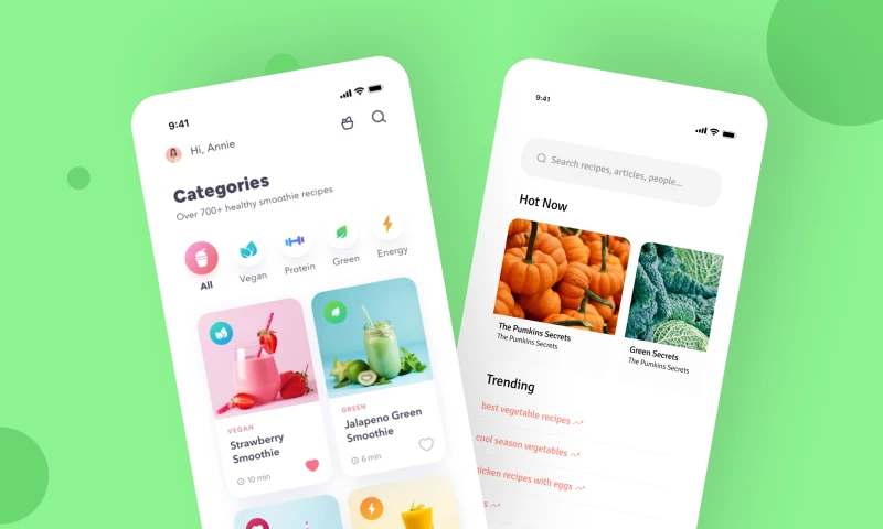 ValueCoders - Smoothie Nutrition App