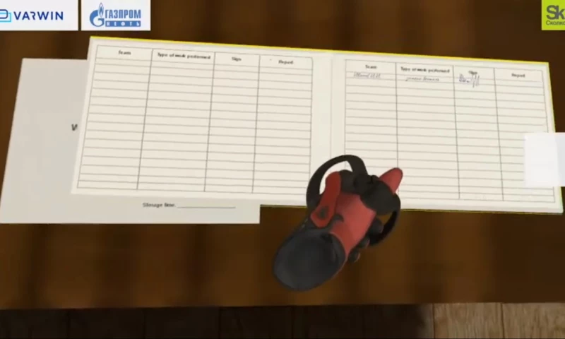 VR simulator for streamline safety and effective equipment management