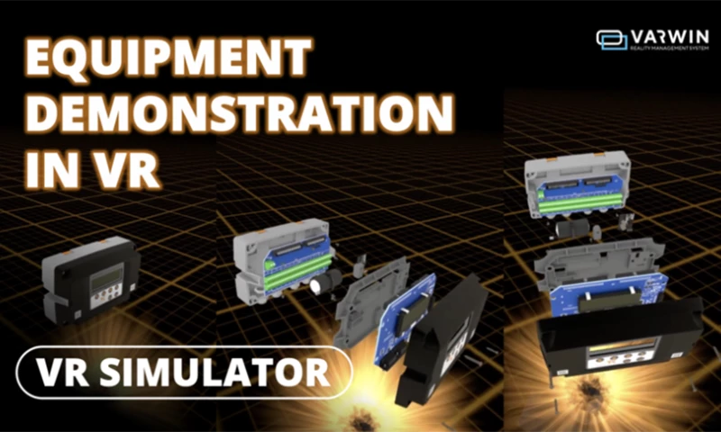 Varwin - VR simulator for Equipment Demonstration