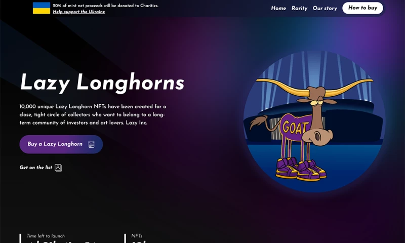 Creatif Agency - NFT Web design by Creatif Agency.