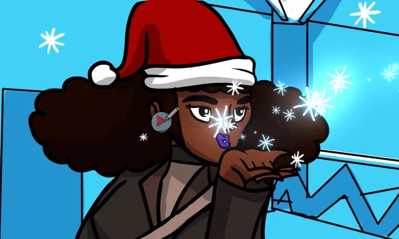 BuzzFlick - Christmas Song - Cell Animation Music Video